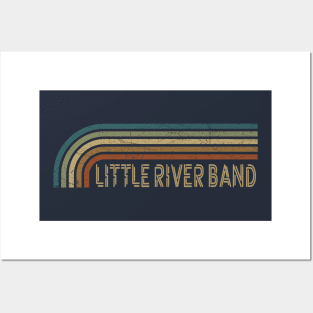 Little River Band Retro Stripes Posters and Art